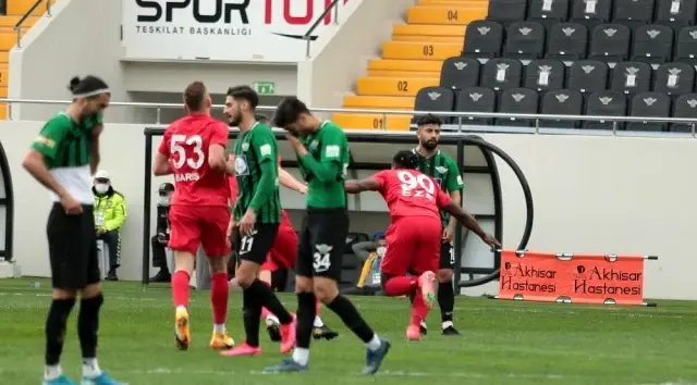 TFF 1. Lig Akhisarpor: 1 Ankara Keçiörengücü: 2 TFF 1. Lig Akhisarpor: 1 Ankara Keçiörengücü: 2