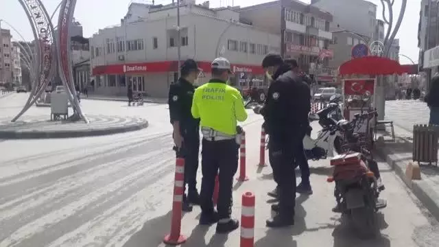 AFYONKARAHİSAR - Sandıklı'da motosiklet denetimi yapıldı AFYONKARAHİSAR - Sandıklı'da motosiklet denetimi yapıldı
