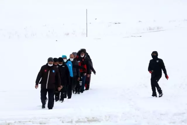 Ağrı'da AFAD'dan çığ tatbikatı Ağrı'da AFAD'dan çığ tatbikatı