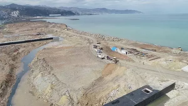TRABZON Deniz dolgusunda tarım toprağının çökme riski oluşturacağı iddiası