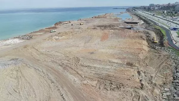 TRABZON Deniz dolgusunda tarım toprağının çökme riski oluşturacağı iddiası