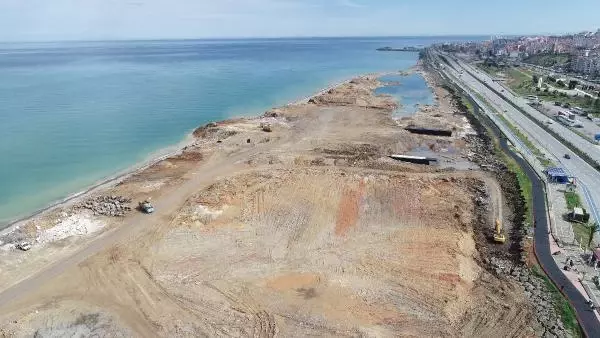 TRABZON Deniz dolgusunda tarım toprağının çökme riski oluşturacağı iddiası