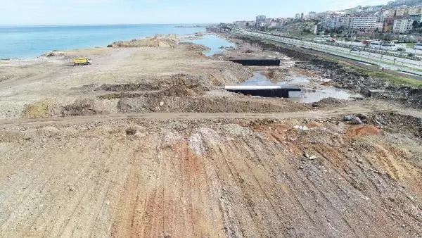 TRABZON Deniz dolgusunda tarım toprağının çökme riski oluşturacağı iddiası