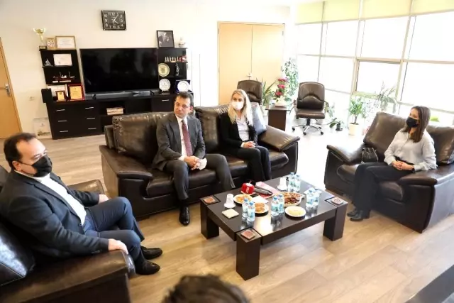 - Ekrem İmamoğlu'ndan Başkan Dutlulu'ya sürpriz ziyaret - Ekrem İmamoğlu'ndan Başkan Dutlulu'ya sürpriz ziyaret