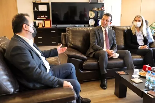 - Ekrem İmamoğlu'ndan Başkan Dutlulu'ya sürpriz ziyaret - Ekrem İmamoğlu'ndan Başkan Dutlulu'ya sürpriz ziyaret