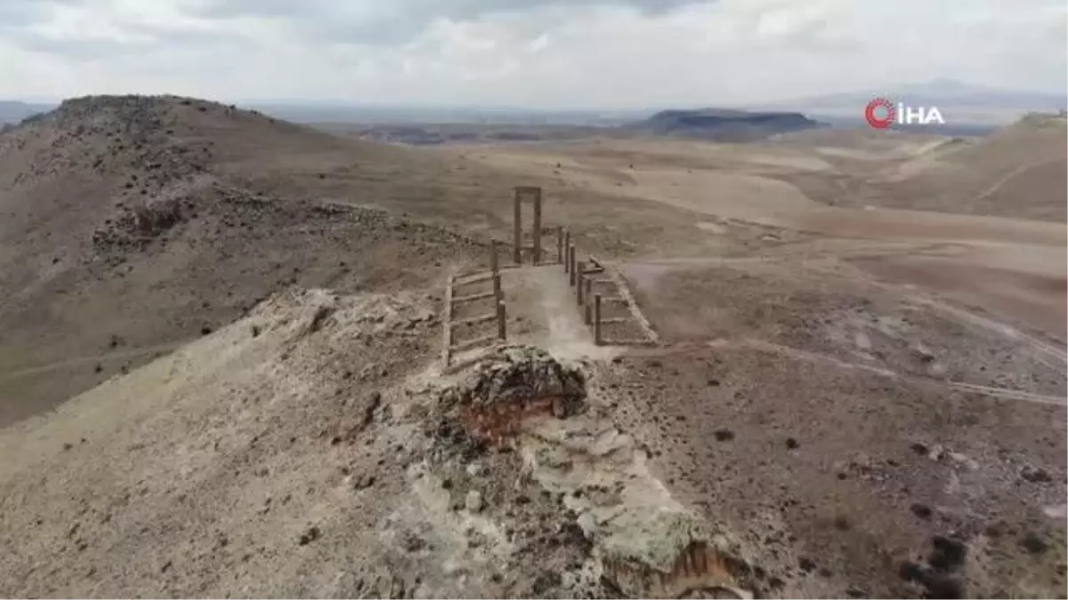 Kapadokya'nın 'uzaydan görülen figürleri' görüntülendi