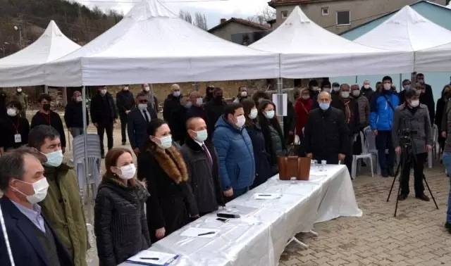 Maden sahası için halkı bilgilendirdiler