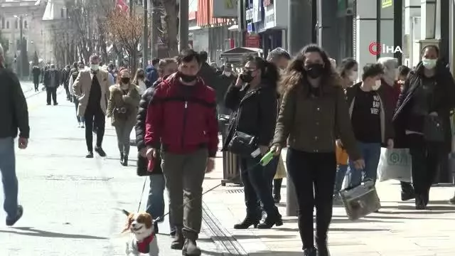 Tedbirlere uymayan Eskişehir kızardı Tedbirlere uymayan Eskişehir kızardı