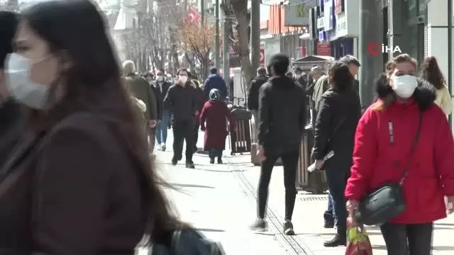 Tedbirlere uymayan Eskişehir kızardı Tedbirlere uymayan Eskişehir kızardı