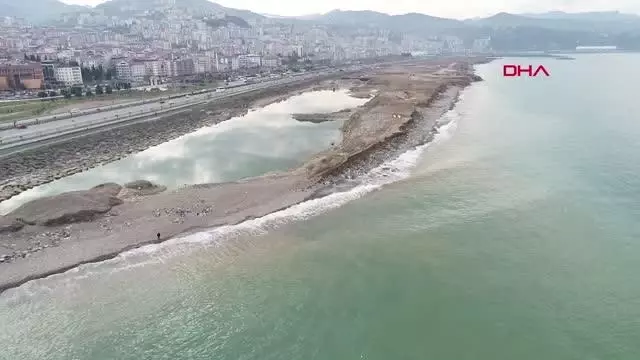 TRABZON Deniz dolgusunda tarım toprağının çökme riski oluşturacağı iddiası