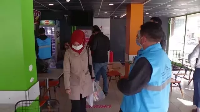 AFYONKARAHİSAR - Kovid-19 denetimi AFYONKARAHİSAR - Kovid-19 denetimi