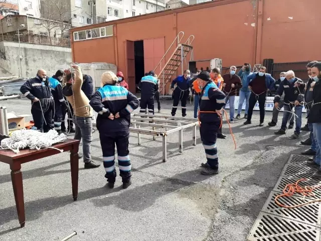 Bağcılar'da BAĞKUT ve YARKUR'dan 'Arama Kurtarma' eğitimi