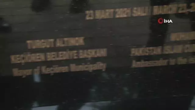 Son dakika haberi: Başkent'e Peşaver Şehitlik Anıtı Son dakika haberi: Başkent'e Peşaver Şehitlik Anıtı