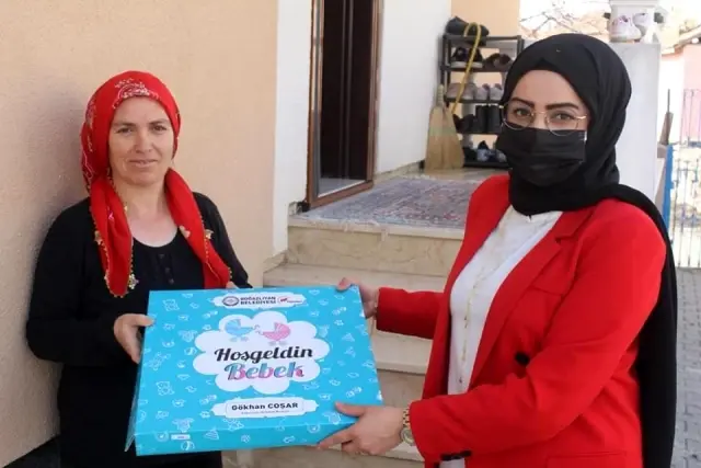 Boğazlıyan Belediyesinden 'Hoş geldin Bebek' hediyesi Boğazlıyan Belediyesinden 'Hoş geldin Bebek' hediyesi