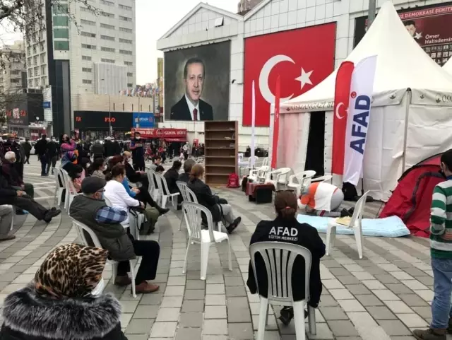 Bursa'da afet eğitimi başladı Bursa'da afet eğitimi başladı