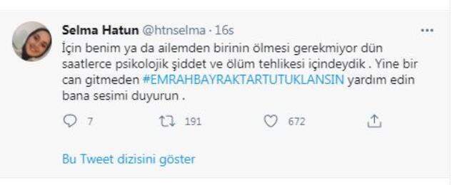 Dayısının rehin aldığı genç kızın yardım çığlığı: Ağzımda torpil patlatmak istedi