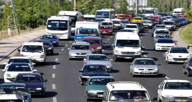 Samsun'da motorlu kara taşıtı 1 yılda 19 bin adet arttı