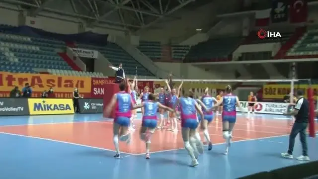 Galatasaray, Kadınlar CEV Kupası'nda ikinci oldu Galatasaray, Kadınlar CEV Kupası'nda ikinci oldu