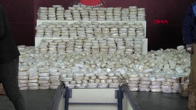 kocaeli limanda 3 bin 860 kilo esrar 99 bin 14014951 o