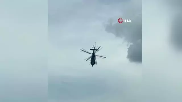 Polis helikopterini görüntüleyen sürücüye 315 lira ceza Polis helikopterini görüntüleyen sürücüye 315 lira ceza
