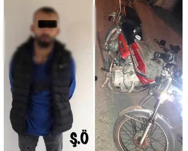 Polisi görünce çaldığı motosikleti bırakıp kaçmaya çalıştı Polisi görünce çaldığı motosikleti bırakıp kaçmaya çalıştı