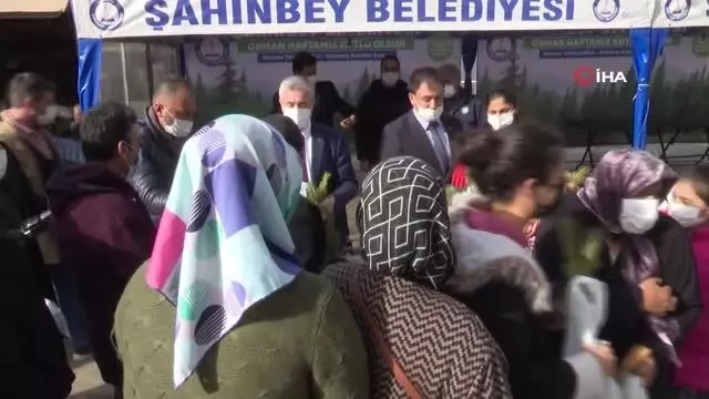 Şahinbey'de 150 bin fidan dağıtılıyor