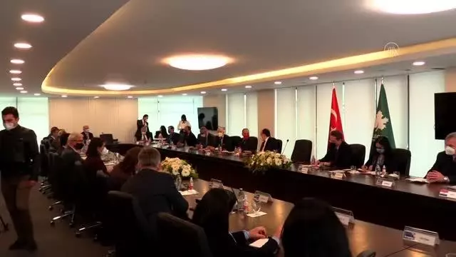 AB ülkelerinin büyükelçileri, Gelecek Partisi Genel Başkanı Davutoğlu ile görüştü AB ülkelerinin büyükelçileri, Gelecek Partisi Genel Başkanı Davutoğlu ile görüştü