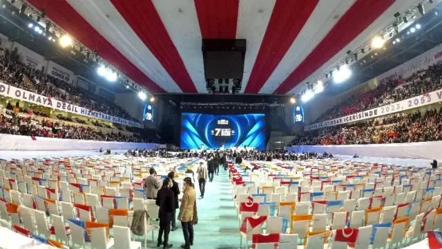AK Parti 7. Olağan Büyük Kongresi, Ankara Arena'da başladı AK Parti 7. Olağan Büyük Kongresi, Ankara Arena'da başladı