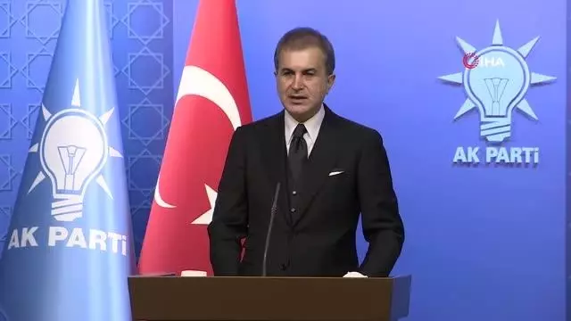 Ak Parti Sözcüsü Ömer Çelik, MKYK toplantısı sonrası açıklamalarda bulundu Ak Parti Sözcüsü Ömer Çelik, MKYK toplantısı sonrası açıklamalarda bulundu