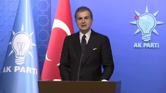 Ak Parti Sözcüsü Ömer Çelik, MKYK toplantısı sonrası açıklamalarda bulundu Ak Parti Sözcüsü Ömer Çelik, MKYK toplantısı sonrası açıklamalarda bulundu