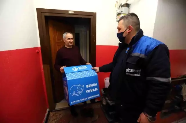 Son dakika haberi... Bağcılar Belediyesinden çocuklara 'kedi evi' sürprizi Son dakika haberi... Bağcılar Belediyesinden çocuklara 'kedi evi' sürprizi