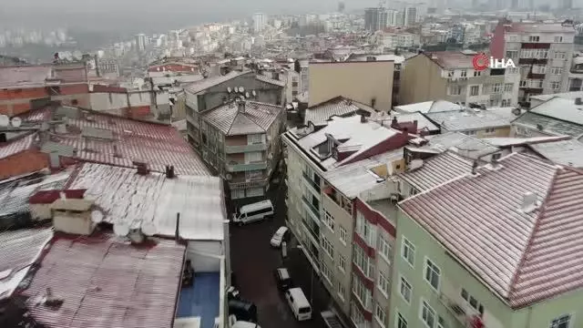 Beyaz örtü altında mest eden İstanbul manzarası Beyaz örtü altında mest eden İstanbul manzarası