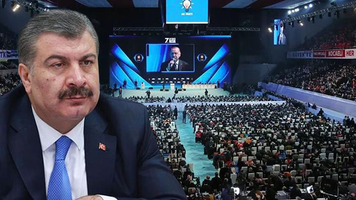 Gündem AK Parti kongresi! 'Fahrettin Koca nerede?' etiketi Twitter'da TT oldu