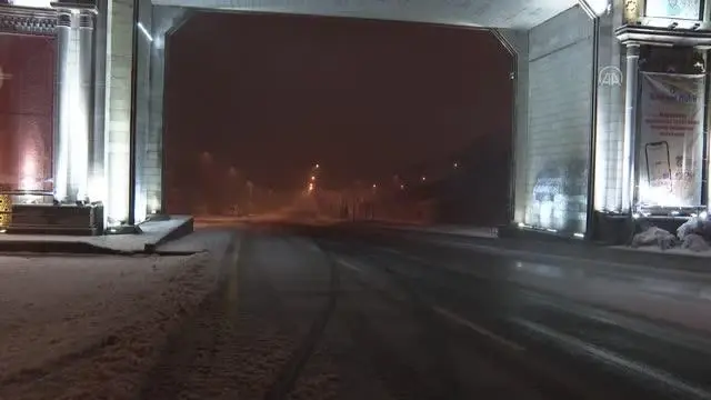 Kar yağışı etkili oldu Kar yağışı etkili oldu