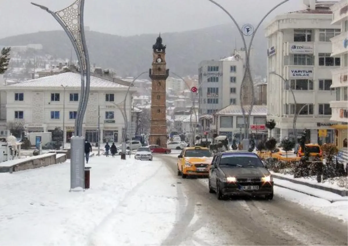 Yozgat'ta kar etkili oldu