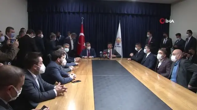 AK Parti'de Hamza Dağ görevini Mustafa Şen'e devretti AK Parti'de Hamza Dağ görevini Mustafa Şen'e devretti