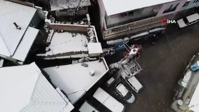 Aydın beyaza büründü, en çok çocuklar sevindi Aydın beyaza büründü, en çok çocuklar sevindi