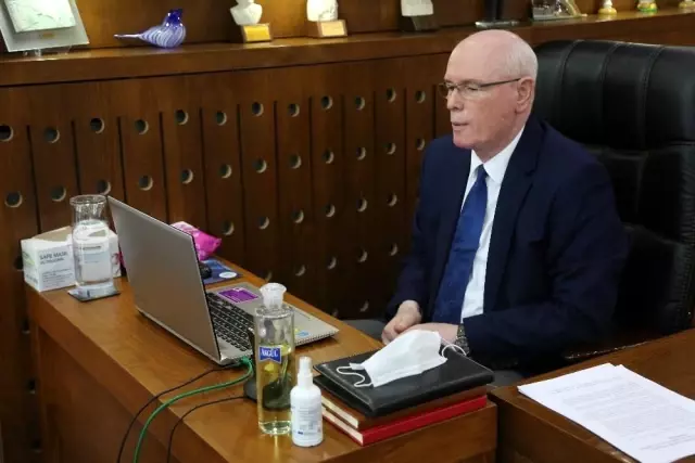 Başkan Kurt, Yerel Yönetim Reformu toplantısına katıldı Başkan Kurt, Yerel Yönetim Reformu toplantısına katıldı