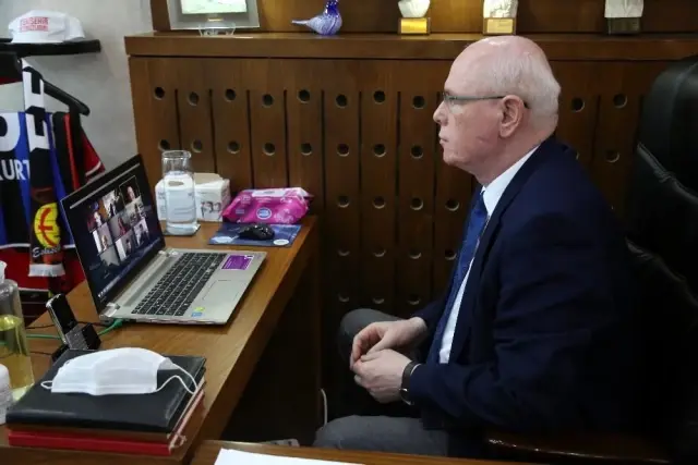 Başkan Kurt, Yerel Yönetim Reformu toplantısına katıldı Başkan Kurt, Yerel Yönetim Reformu toplantısına katıldı