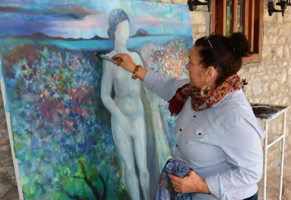 MUĞLA Datça'da 'Pandemi günlerinde sanat' MUĞLA Datça'da 'Pandemi günlerinde sanat'