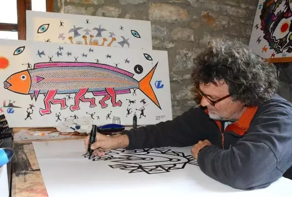MUĞLA Datça'da 'Pandemi günlerinde sanat' MUĞLA Datça'da 'Pandemi günlerinde sanat'