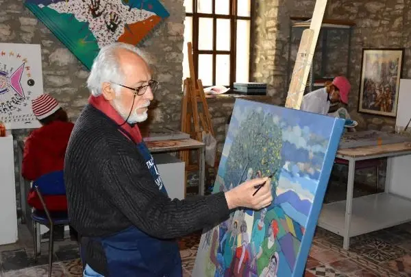 MUĞLA Datça'da 'Pandemi günlerinde sanat' MUĞLA Datça'da 'Pandemi günlerinde sanat'