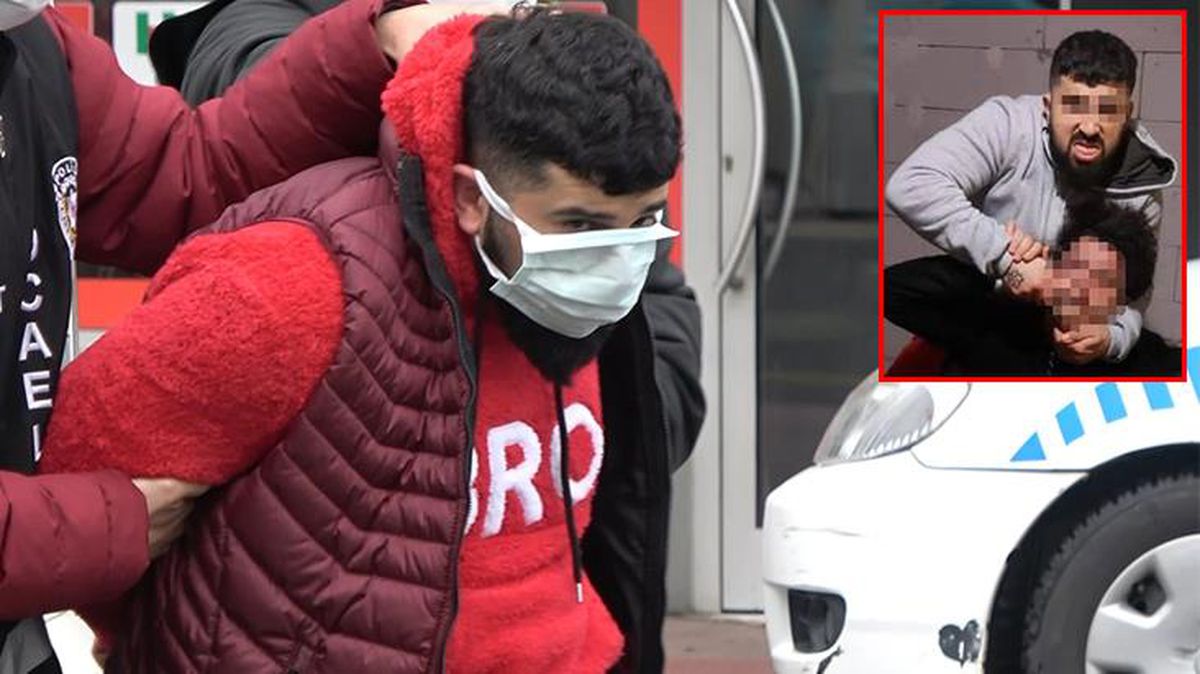 Engelli genci öldüresiye döven 'Delikanlı Fırat', emniyete böyle getirildi