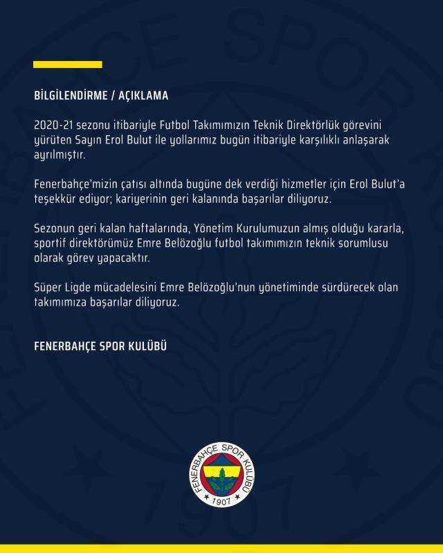 Fenerbahçe'nin yeni teknik ekibi belli oldu mu? Emre Belözoğlu'nun yeni teknik ekibinde hangi isimler var, açıklandı mı?