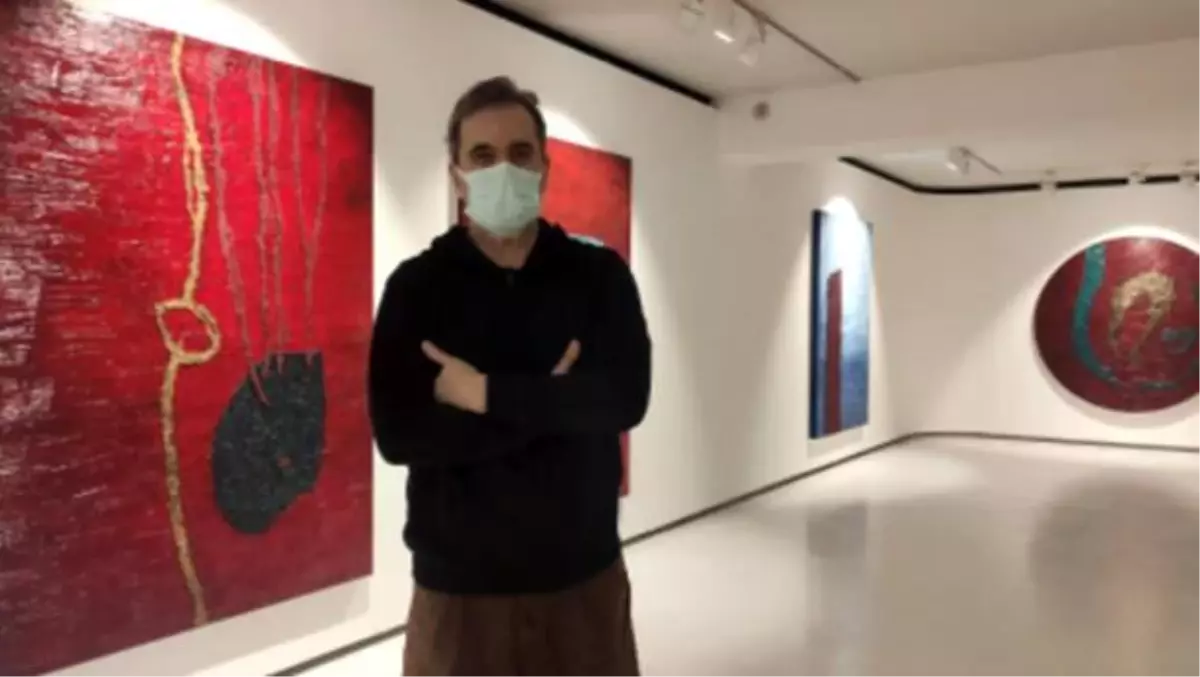 İnşaat malzemelerinden hazırlanan 'Tılsım' sergisi sanatseverlerle buluştu