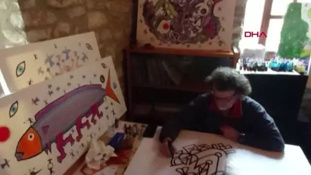 MUĞLA Datça'da 'Pandemi günlerinde sanat' MUĞLA Datça'da 'Pandemi günlerinde sanat'