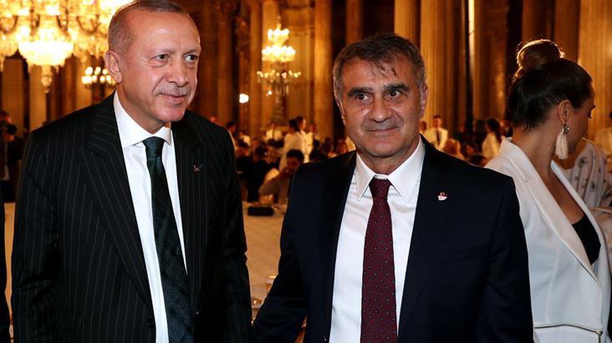 Şenol Güneş'in 'Burak'ın yerine koyabilirdik sizi' esprisi Erdoğan'ı kahkahaya boğdu