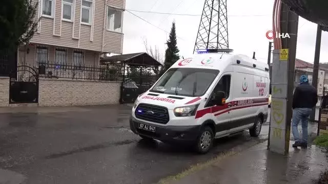Bahçede baygın bulundu