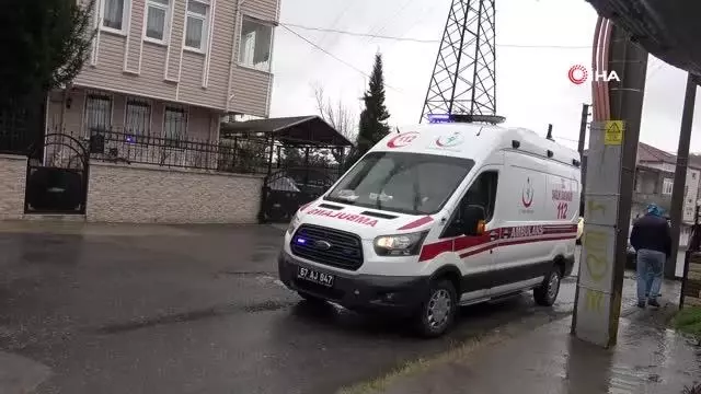 Bahçede baygın bulundu