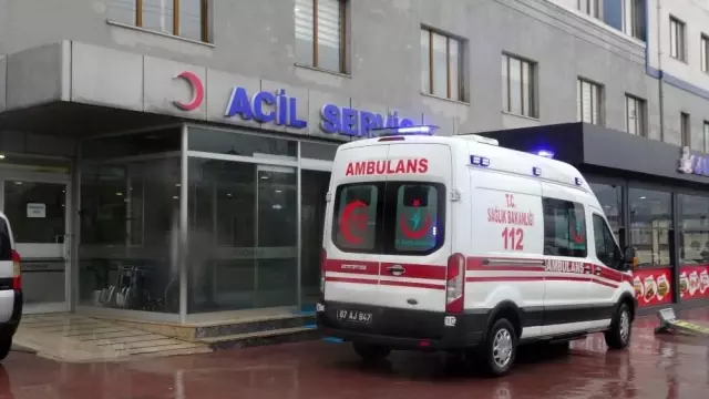 Bahçede baygın bulundu